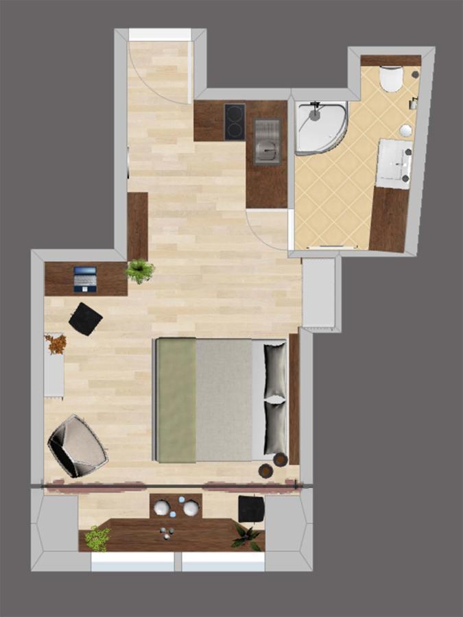 ⭑ Comfy Vip Studio In The Center With Netflix Brno Exterior photo